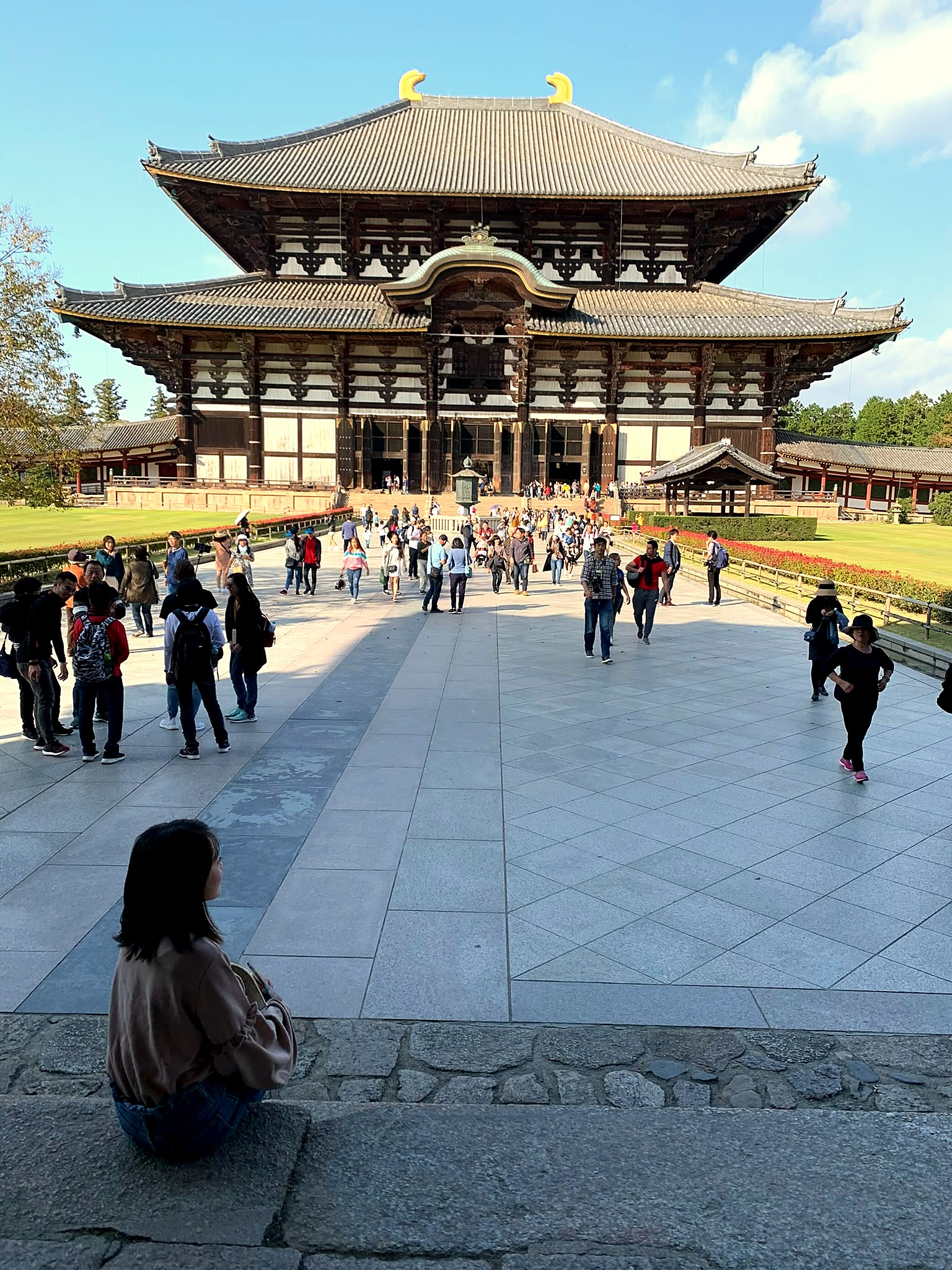 Grande Salão do Buda do templo Tōdai-ji, em Nara